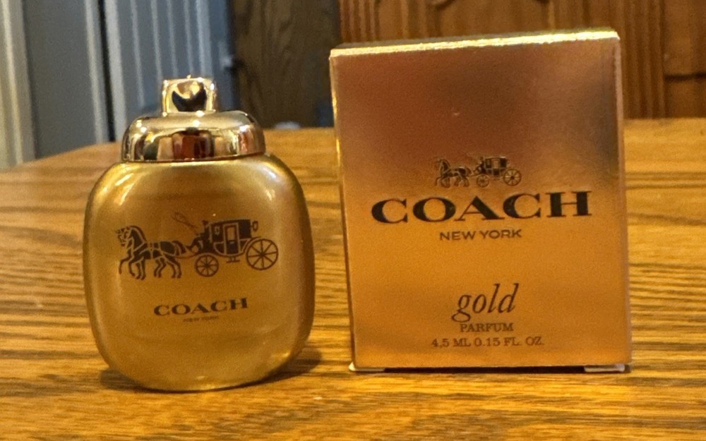 Coach Gold Eau de Parfum Mini Miniature 4.5 ml / 0.15 fl oz