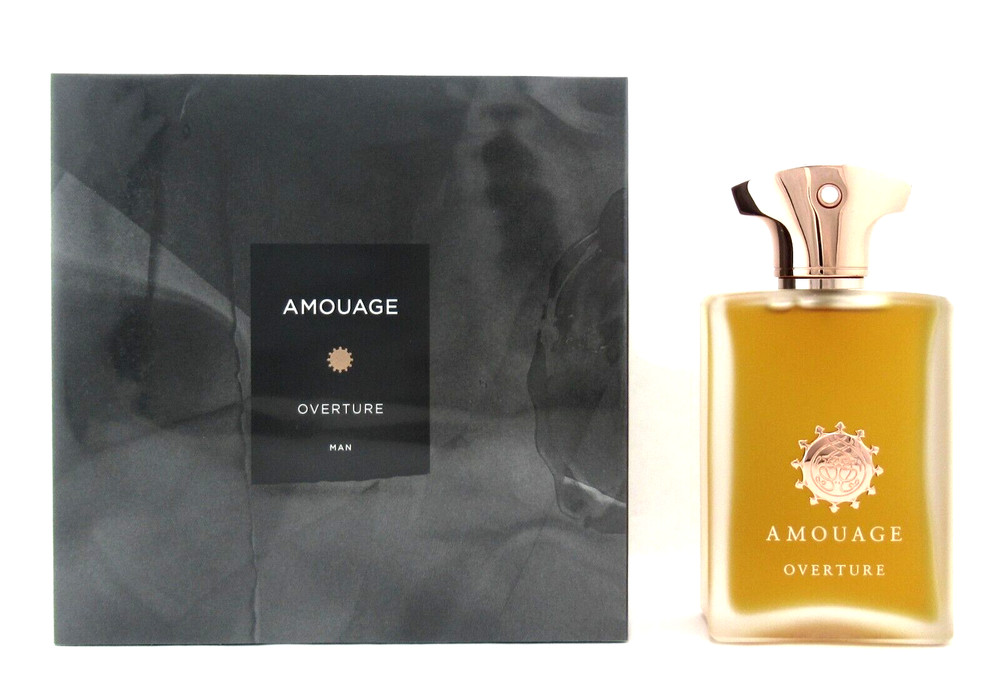 AMOUAGE OVERTURE Man Cologne 3.4 oz./ 100 ml. Eau De Parfum Spray New Packaging