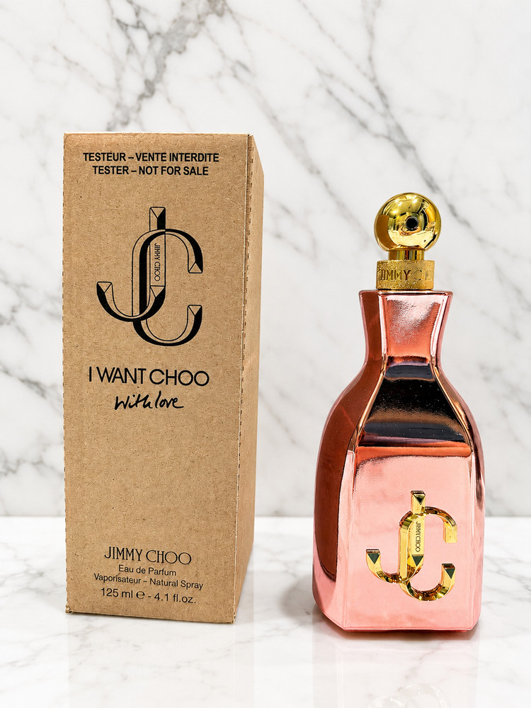 Jimmy Choo I Want Choo With Love EDP 4.1 oz Brand New