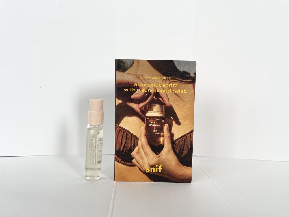 Snif Coco Shimmy Fine Fragrance .07 fl oz 2 mL Sample Spray