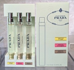 Les Infusions De Prada Eau De Parfum Travel Spray Trio Discovery Set 3x10ml NEW