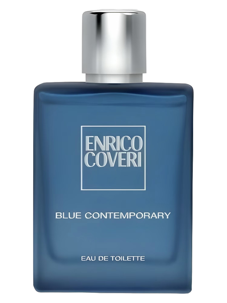 ENRICO COVERI -BLUE CONTEMPORARY, Edt 100ml/3.4oz FOR MEN, Made in Italy
