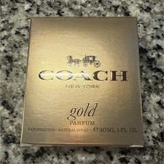 Coach Gold Parfum Natural Spray Regular Size 1 fl oz Vanillin Scent