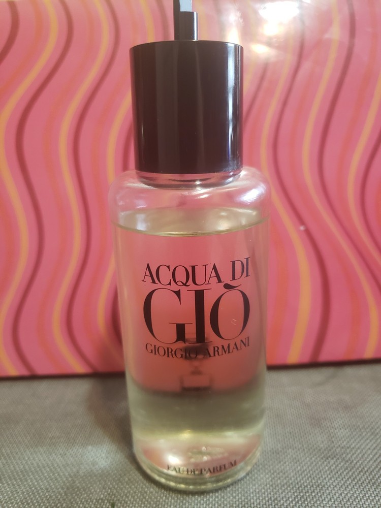 Acqua di Gio Giorgio Armani Eau de Parfum, REFILL Perfume, 5.1 fl oz/150mL N BOX