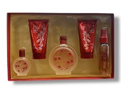 LUCKY NUMBER 6 Ladies 5 pc SET 3.4oz EDP + 2.5 oz S/Gel + 2.5 oz BM+ .5oz EDP