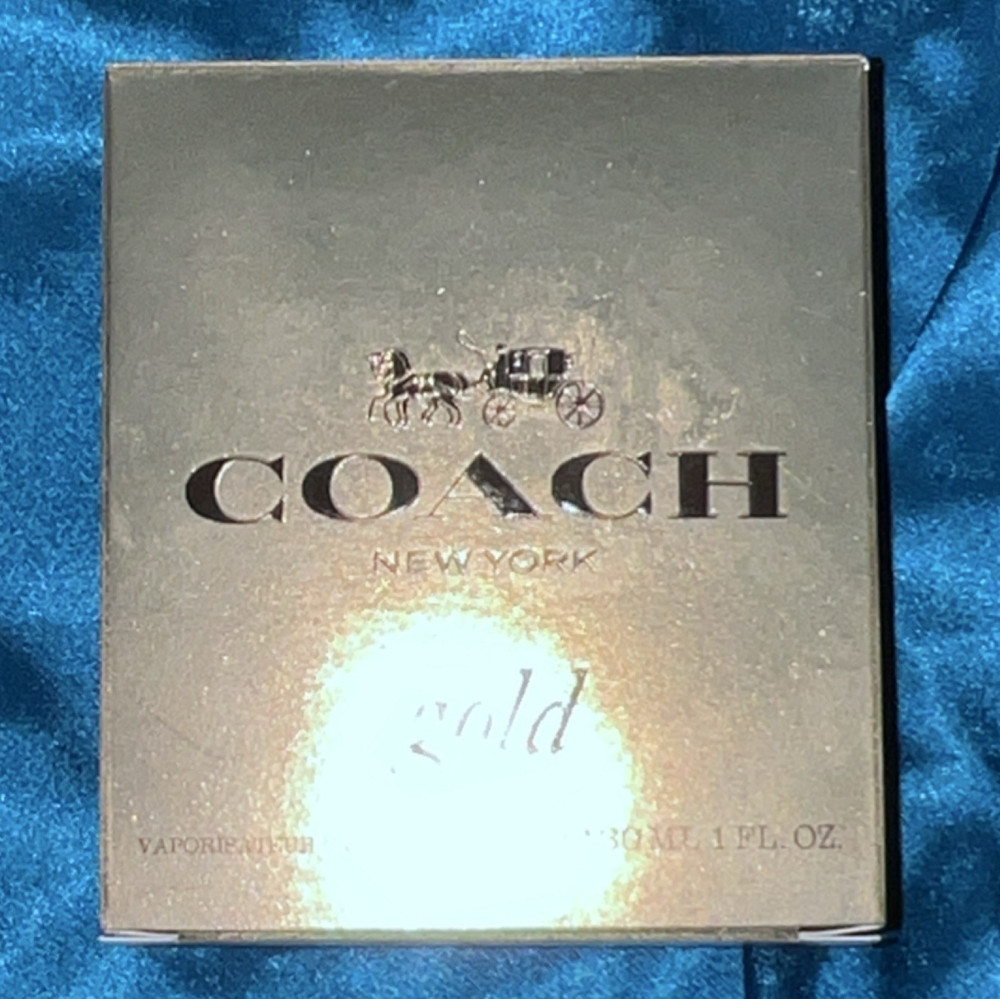 Coach Gold Eau de Parfum Spray Perfume, 1 fl oz / 30 ml Regular Size