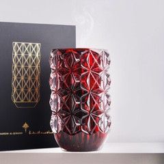 Gems Crystal Mabkhara – Red by Ibraheem Al Qurashi – Free Shipping AlQurashi