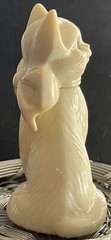 Avon BLUE EYES Topaz Cologne Cat kitten 1.5 fl oz 1970s VTG Full Preowned