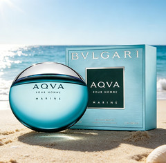 Bvlgari Aqva Pour Homme Marine 3.4oz 100ml EDT Spray Men Perfume New Sealed Box