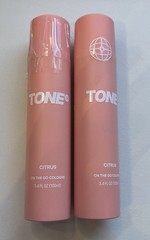 2XTONE Citrus On The Go Cologne 3.4 FL OZ New