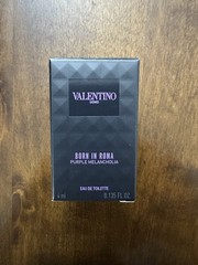 Valentino Uomo Born In Roma Purple Melancholia EDT 4ml 0.13 Fl oz Dabber/splash