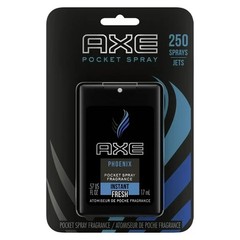 Axe Phoenix Pocket Spray Fragrance Men’s 0.57 oz Travel Size 3 PACK