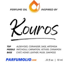 KOUROS type Perfume Oil Impression – Fragrance Body Oils – 10ml – Men’s