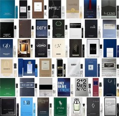 High End Selection Designer Fragrance Cologne Sampler Set for Men – Pack of 1…