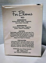 For Blooms RED Womens Perfume 3.4oz EDP Spray New Sealed Rich Jasmine Rose Scent