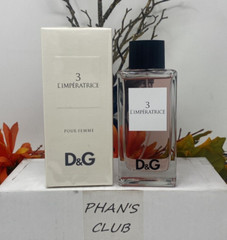 D&G Anthology L’Imperatrice 3 EDT 3.3oz Floral Aquatic Perfume for Women