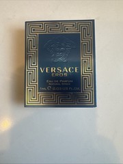 Lot Of 10 Versace Eros Eau De Parfum Travel Sample Spray Vial .03 Oz/1 Ml