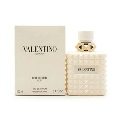 VALENTINO DONNA BORN IN ROMA IVORY EAU DE PARFUM SPRAY 3.4 Oz / 100 ml New