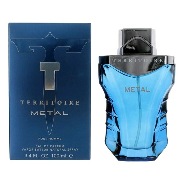 Territoire Metal Eau De Parfum for Men by YZY 100ml/3.4fl oz