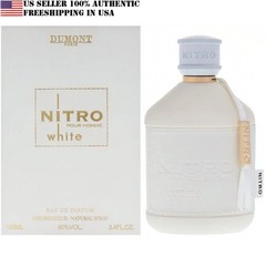 Nitro White Pour Homme by Dumont Paris 3.4 oz EDP Cologne for Men NIB