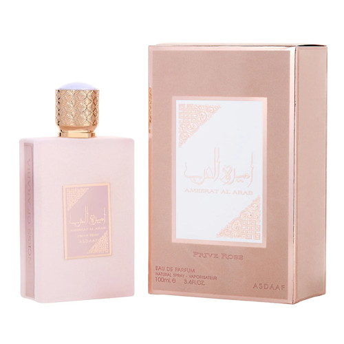 Asdaaf Ameerat Al Arab Prive Rose by Lattafa 3.4 oz EDP Perfume Women New in Box