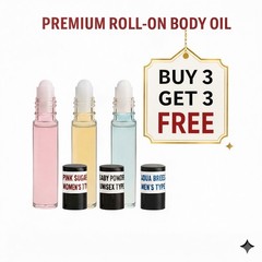 Premium Perfume Fragrance Roll-On Body Oil 10ml