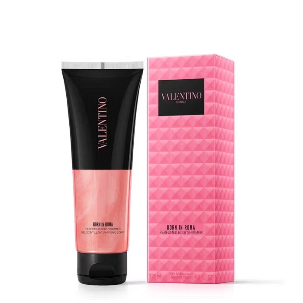 Valentino ‘Born in Roma’ perfumed body shimmer. Sealed in original plastic