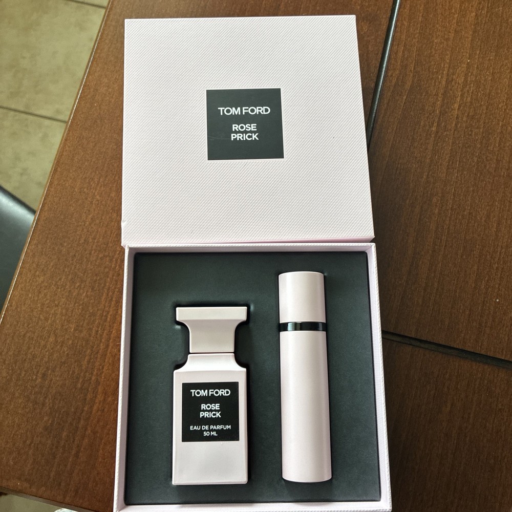 Tom Ford Rose Prick EDP 2PC Set 1.7 oz+0.34 oz Spray New in box