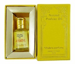 100% Pure Chakra Natural Perfume Fragrance Oil 10ml Jasmine Attar