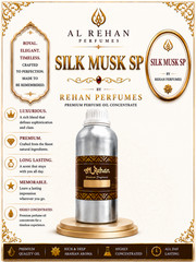Al Rehan Perfumes Silk Musk SP Premium Attar Perfume Best Long Lasting Scent Oil
