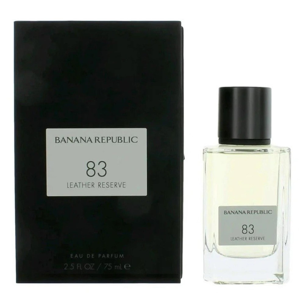 Banana Republic 83 Leather Reserve Eau De Parfum 2.5 Oz 75ml. New Sealed pkg