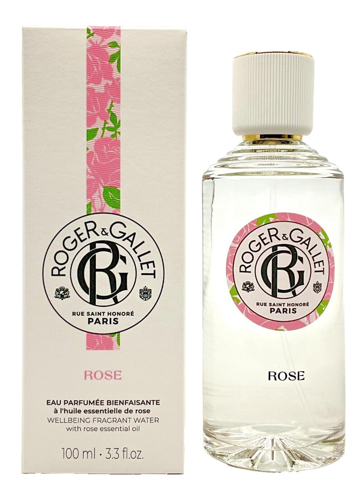 Rose by Roger & Gallet for Women 3.3oz Fresh Fragrant Water Spr New