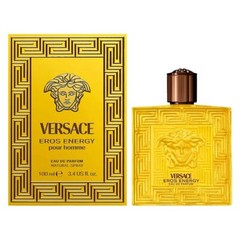 Versace Eros Energy Pour Homme Eau De Parfum Spray, 3.4 Ounce