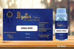 Alyaan SANDAL WOOD Concentrated Perfume Oil Fresh Festive Fragrance Attar Oil