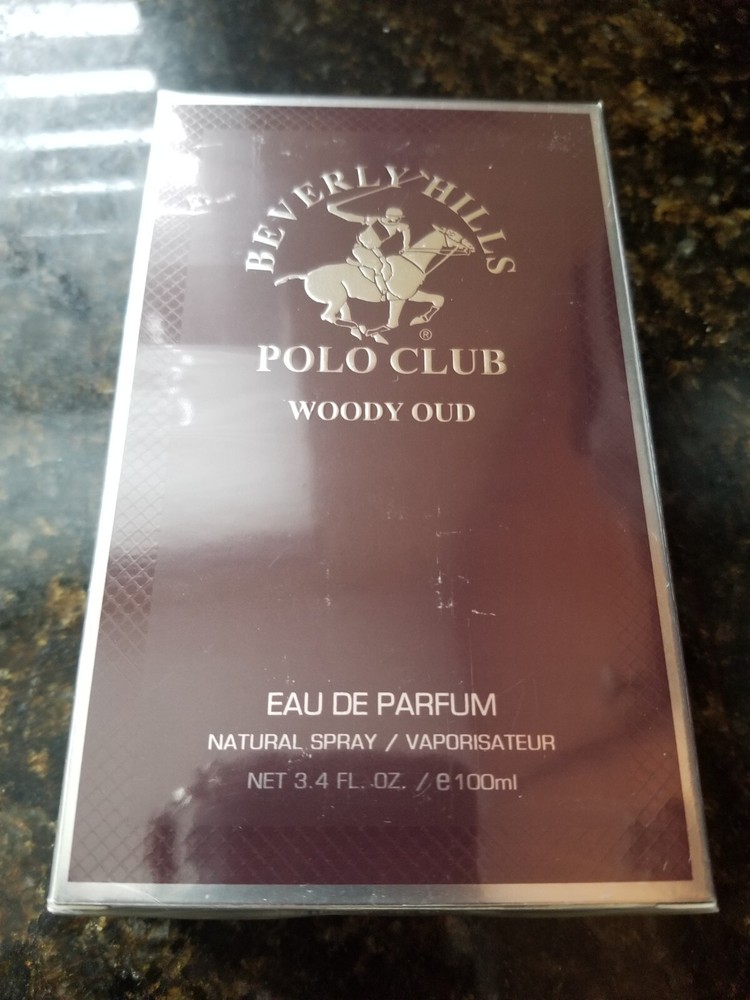 Beverly Hills Polo Club Woody Oud Eau De Parfum for Men 3.4oz/100ml