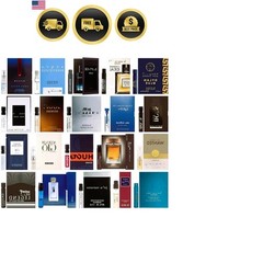 Men’s Popular Designer Fragrance Sampler 6 count – Lot of Cologne Sample Vials