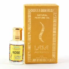 Lasa Aromatics Pure Natural Perfume Oil Rose Long Lasting Unisex Fragrance 10 ML