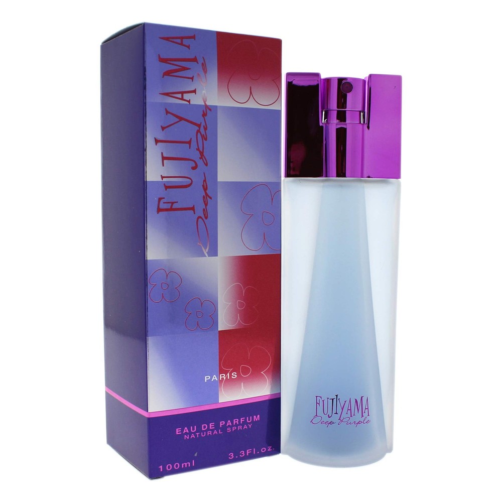 Fujiyama Deep Purple by Succes De Paris Eau De Parfum Spray 3.4 oz for Women