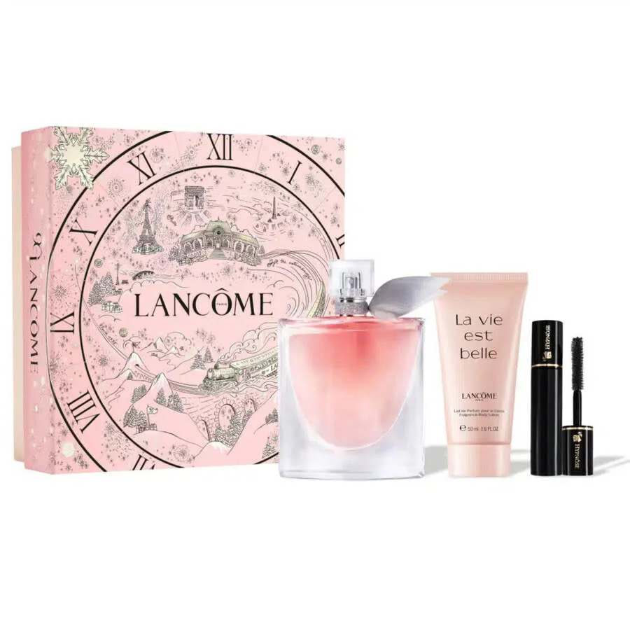 Set La Vie Est Belle 3 Pcs (3.4 oz EDP BL Mascara) For Women