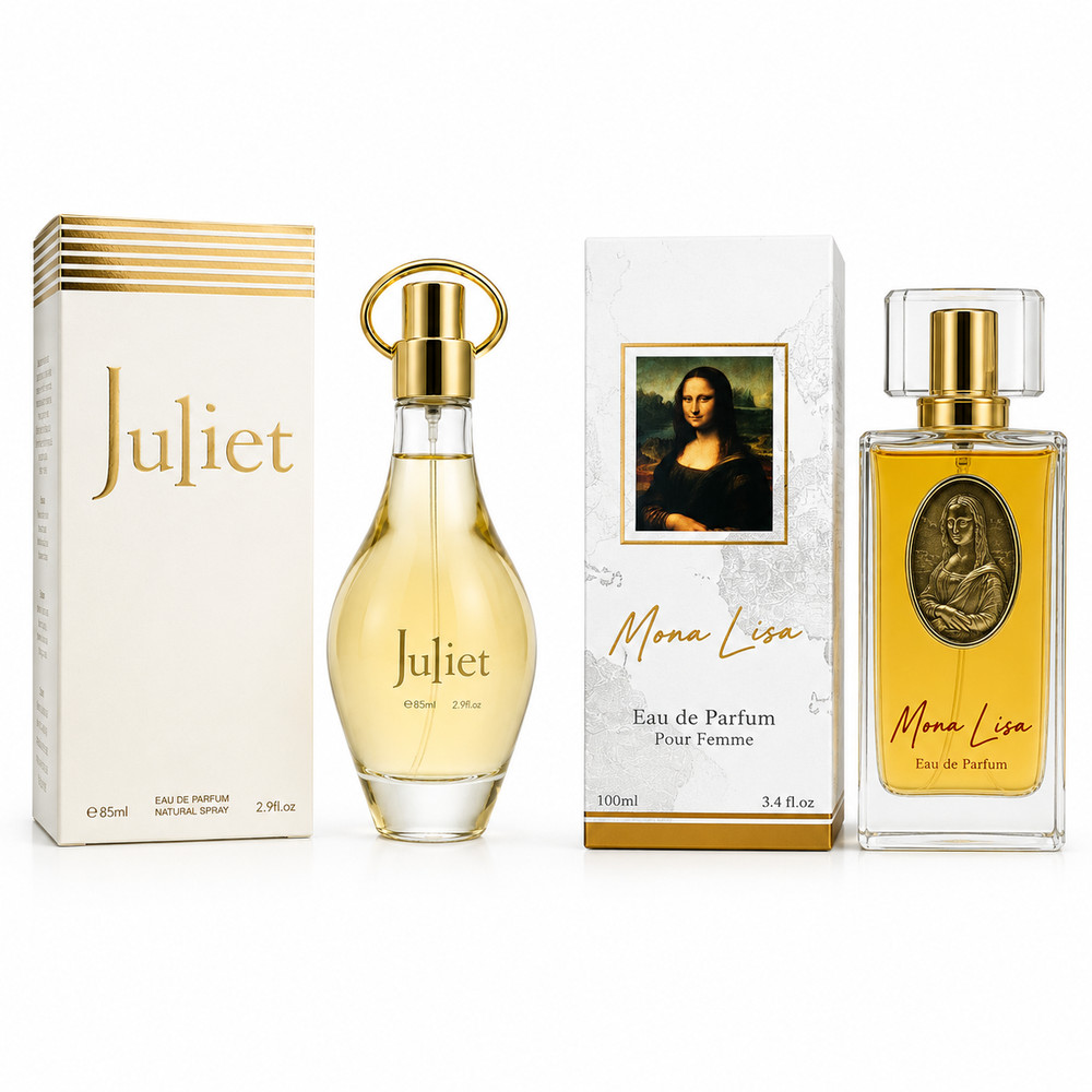 Juliet + Mona Lisa Perfume For Women. 100 ml 3.4 fl Oz