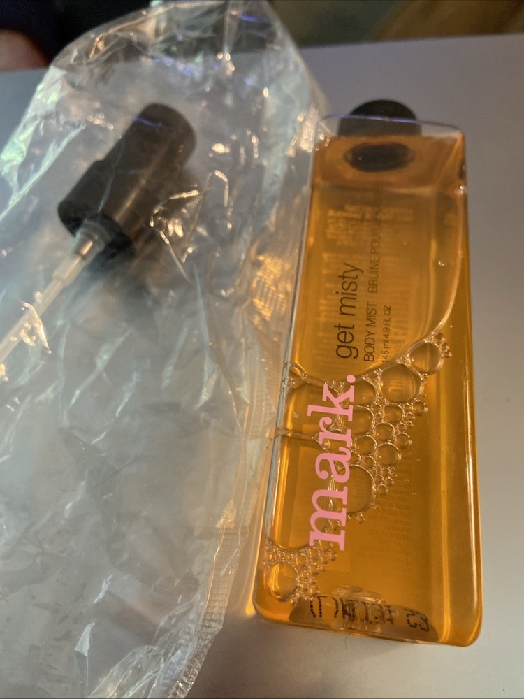 Avon Mark. Get Misty Body Mist Vanilla Cream 4.9 Fl Oz New Bottle W PUMP