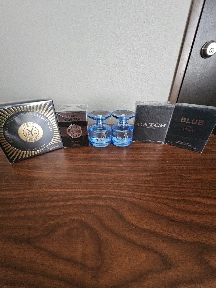 Bundle of 6 Men’s 3.4oz Colognes