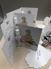 Lot Bundle Perfume Samples 4 DKNY my NY & 3 Hanae Mori Butterlfy 7 Total