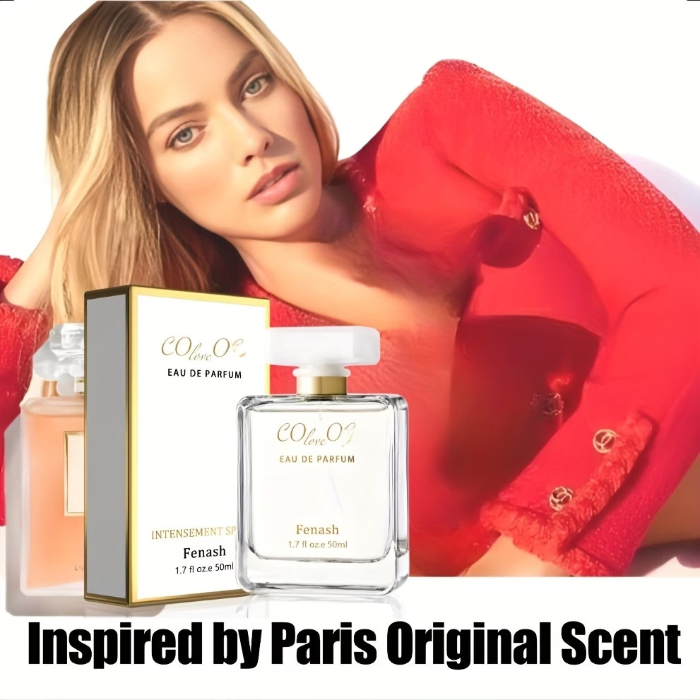 MIS CO Floral Perfume – Citrus Notes, Bergamot, Jasmine, Rose & Musk Scent, gift
