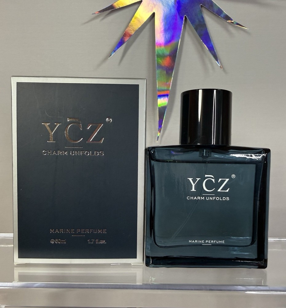 YCZ Charm Unfolds Marine Cologne/Perfume for Men – 1.7 fl oz (50ml) Natural