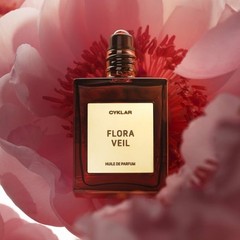 CYKLAR Authentic Flora Veil Roll-On Perfume Oil with Skin Musk and Peony 0.5 oz