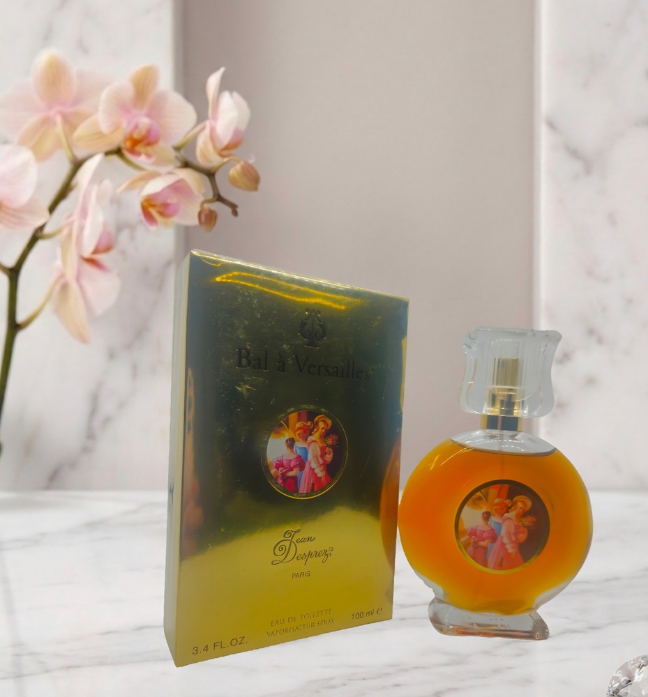 Jean Desprez Bal a Versailles EDT 3.4 oz 100ml Spray Perfume Vintage Formula Box