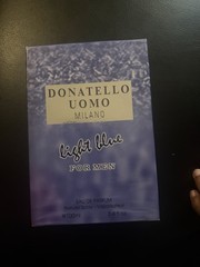 Donatello Uomo Milano Light Blue for Men Cologne Fragrance 3.4 floz 100ml EDT