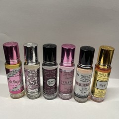 6 Pc Women Assorted Roll On Oil 12 ML Limited Time Only