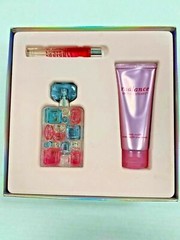 RADIANCE BY BRITNEY SPEARS 3 PCS SET 1.7 OZ EDP,SP 3.3 OZ B/C,10 ML EDP ROLL ON